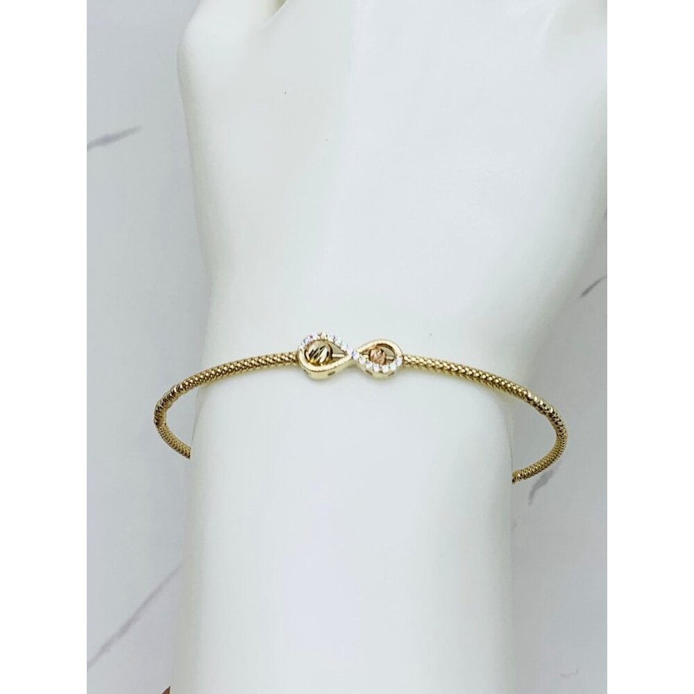 ❤️ Real 10k Gold Bracelet infinity bracelet ❤️